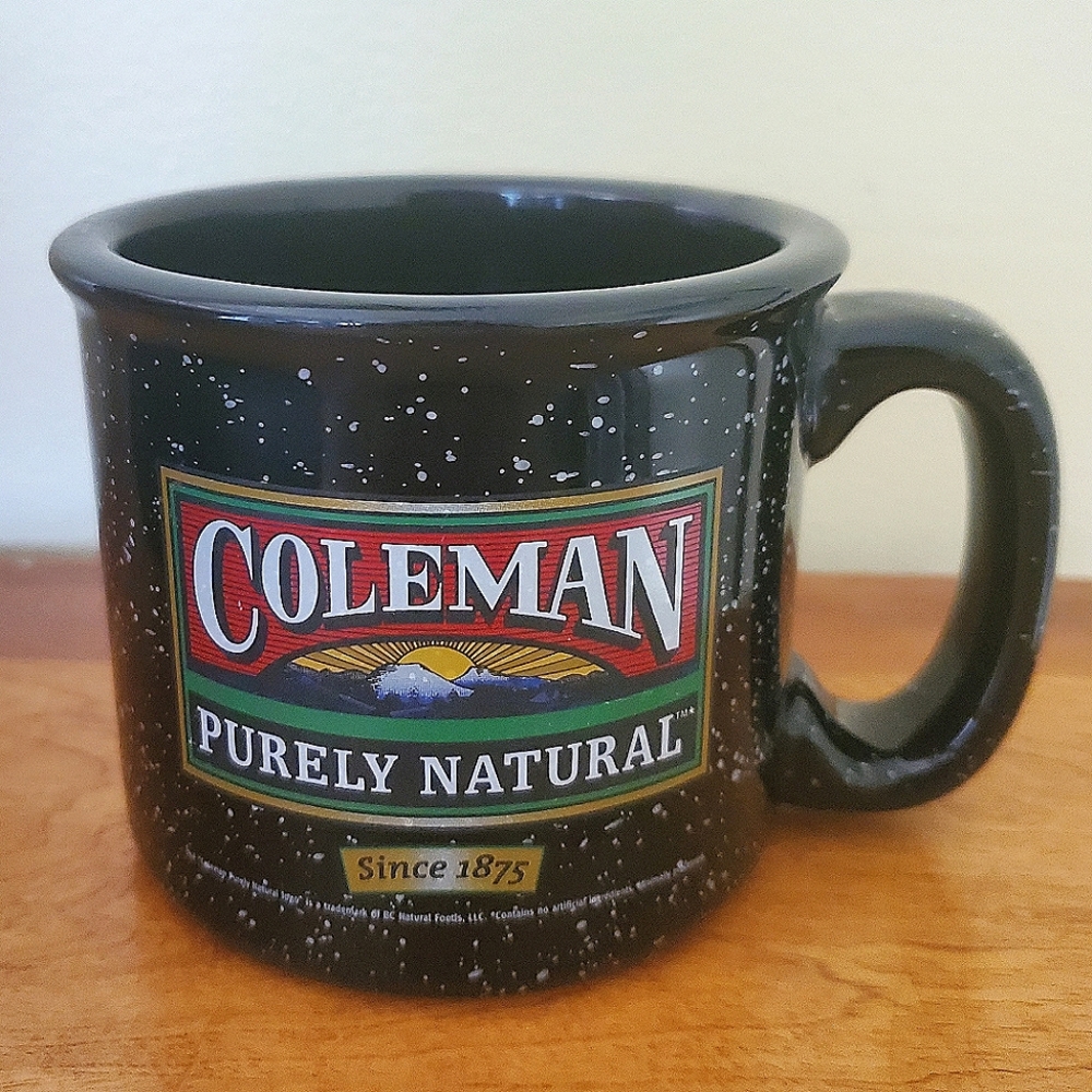 Coleman speckled mug